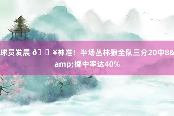 球员发展 🔥神准！半场丛林狼全队三分20中8&掷中率达40%